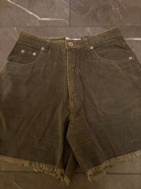 Vintage Corduroy Jean Shorts